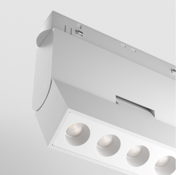 Магнитный трековый светильник Maytoni Technical Points Rot TR033-4-6W3K-M-DS-W