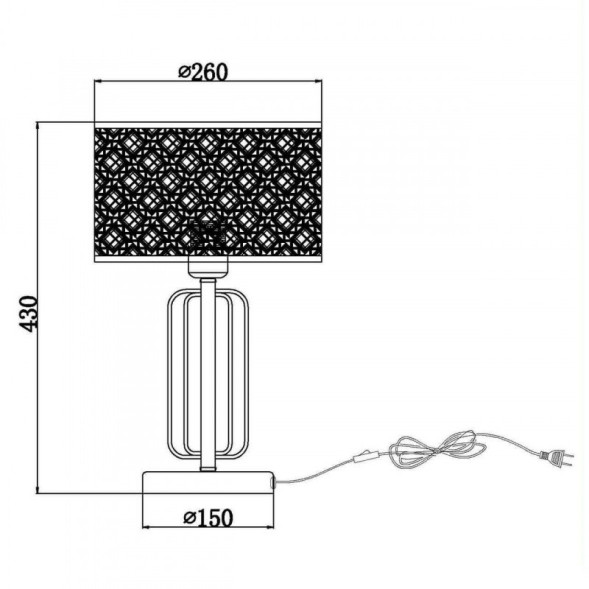 Настольная лампа Vele Luce Fillippo VL1983N01