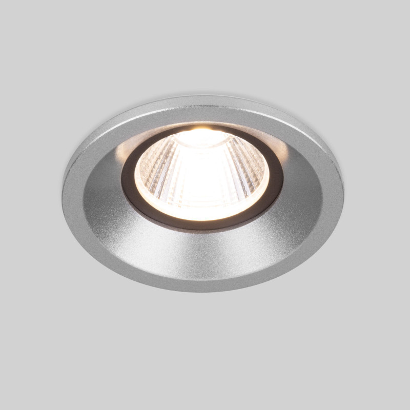Встраиваемый точечный светильник Elektrostandard 25024/LED 7W 4200K SL серебро