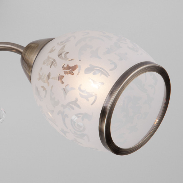 Люстра на штанге Eurosvet Gabriella 30026/3 античная бронза