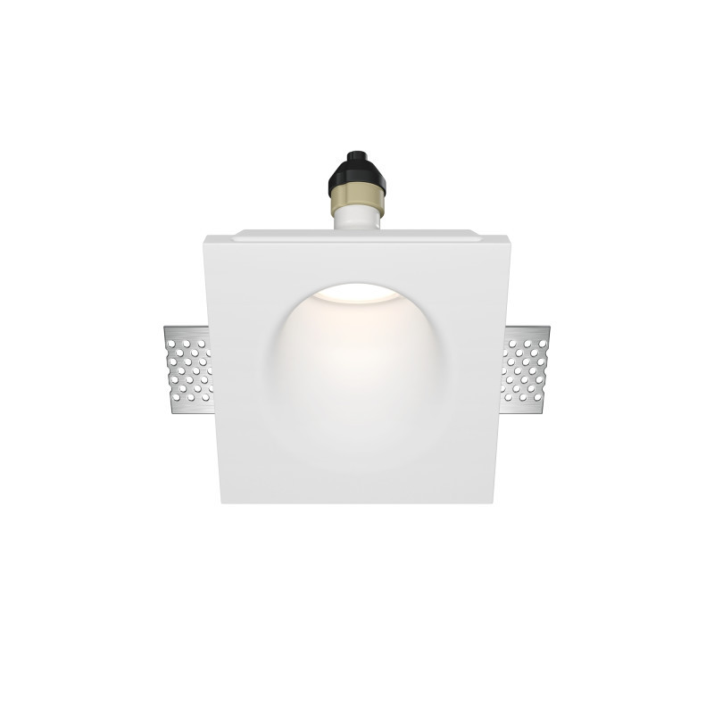 Встраиваемый точечный светильник Maytoni Technical Gyps Modern DL001-WW-01-W
