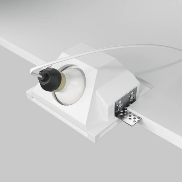 Встраиваемый точечный светильник Maytoni Technical Gyps Modern DL001-WW-01-W