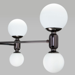 Подвесная люстра Eurosvet Bubble 30182/8 черный жемчуг