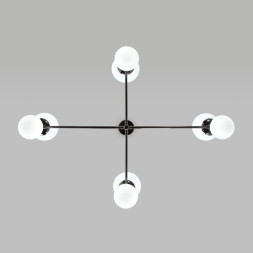 Подвесная люстра Eurosvet Bubble 30182/8 черный жемчуг