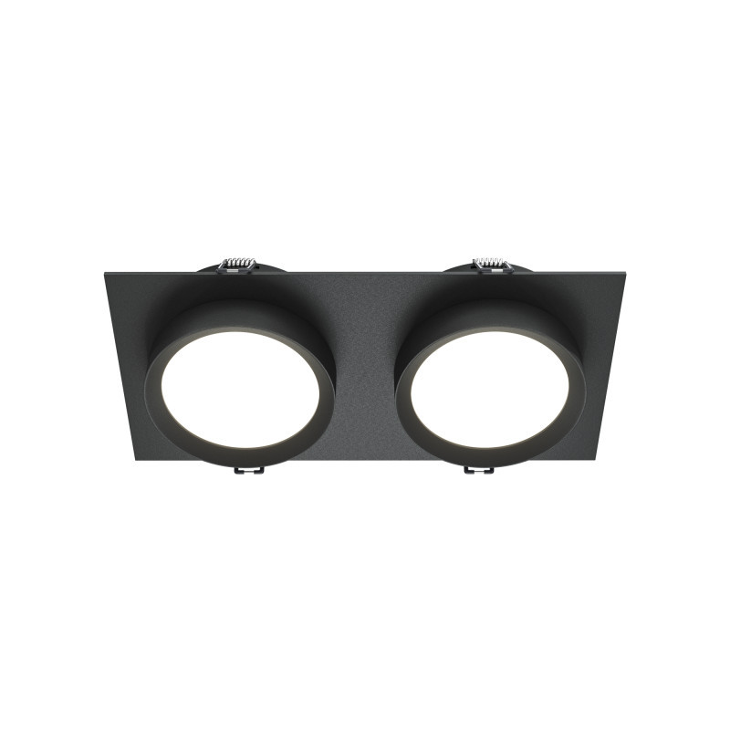Встраиваемый точечный светильник Maytoni Technical Hoop DL086-02-GX53-SQ-B