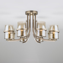 Люстра на штанге Eurosvet COPPA 60085/8 античная бронза
