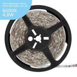 Лента Gauss Elementary 356000305 24W 12V 150lm белый (холодный) IP66