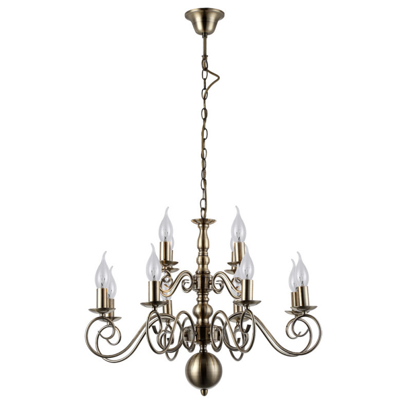 Подвесная люстра ARTE Lamp ISABEL A1129LM-12AB