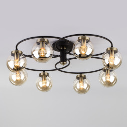 Люстра на штанге Eurosvet LINK 70104/8 черный