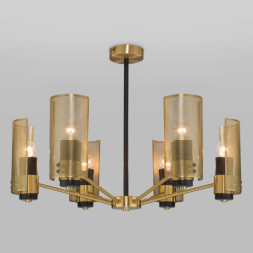 Люстра на штанге Eurosvet Grino 70139/6 латунь