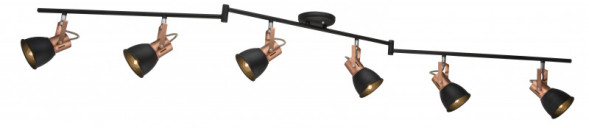 Спот ARTE Lamp JOVI A1677PL-6BK