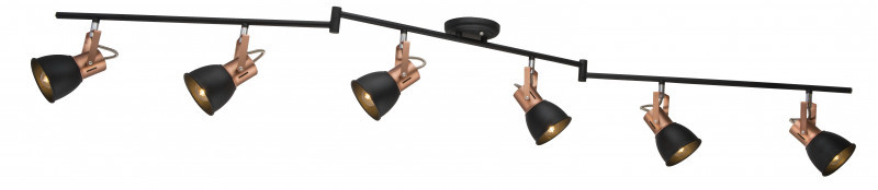 Спот ARTE Lamp JOVI A1677PL-6BK