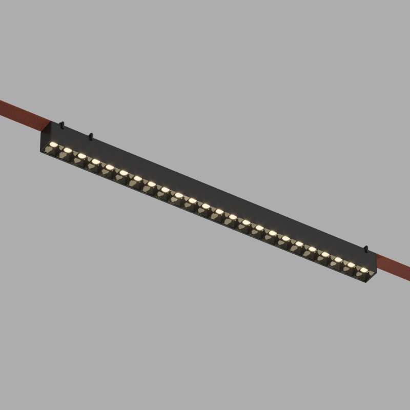 Светодиодный трековый светильник Denkirs BELTY GRILL DK5573-BK