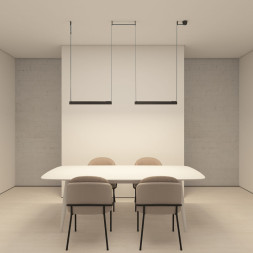 Светодиодный трековый светильник Denkirs BELTY GRILL DK5573-BK