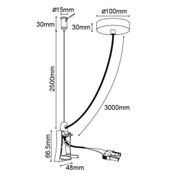 Подвес Mantra HANOK 7559