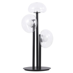 Настольная лампа Crystal Lux BOSQUE BOSQUE LG3 BLACK/TRANSPARENT