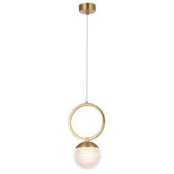 Подвесной светильник Crystal Lux CAROLINA SP1 V1 BRASS