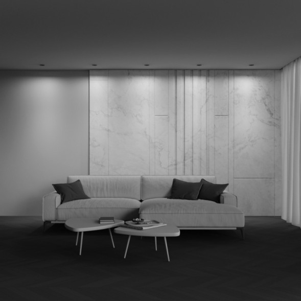 Точечный встраиваемый светильник Maytoni Technical DL100-12W2.7-3-4K-RD-B Parete