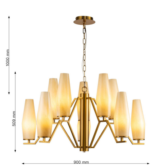 Подвесная люстра Favourite Figuris 2872-10P