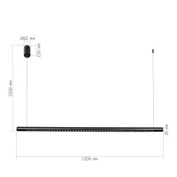 Линейный светильник ST-Luce SL6238.413.01 PARILLA