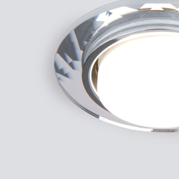 Встраиваемый точечный светильник Elektrostandard 1061 GX53 CL прозрачный