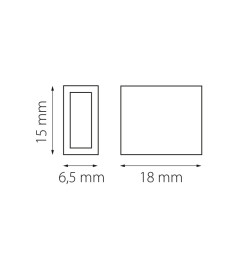 Заглушка для шинопровода Lightstar 507167 DUE