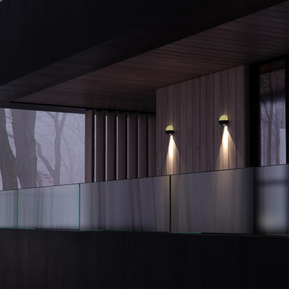 Уличный настенный светильник Novotech Calle 358566