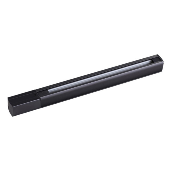 Накладной магнитный шинопровод Novotech track black 3phase 135037