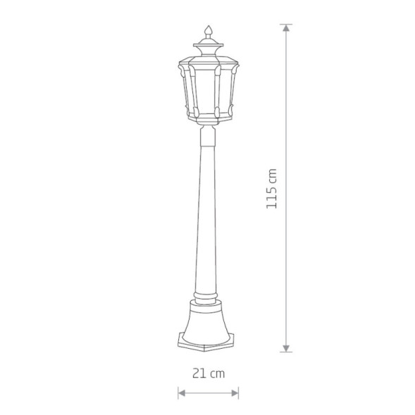 Садово-парковый светильник Nowodvorski AMUR 4694