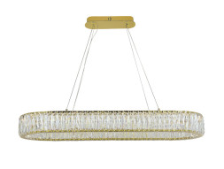 Подвесная люстра Newport 8240/90 oval gold