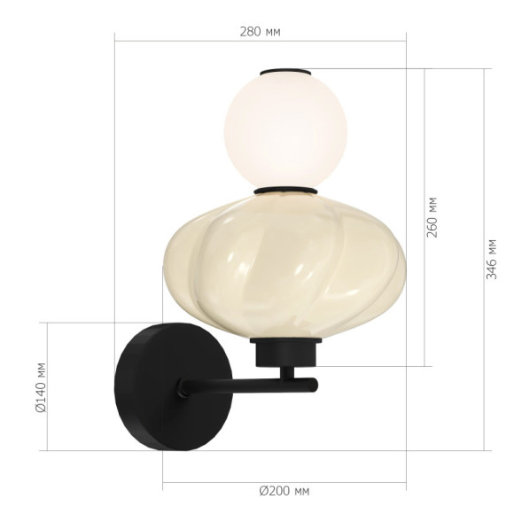 Бра ST-Luce SL6134.411.01 FLORENTINI
