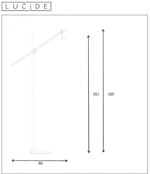 Торшер LUCIDE PHILINE 30772/01/30