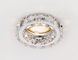 Встраиваемый точечный светильник Ambrella Light Ceiling K112 CL/CH
