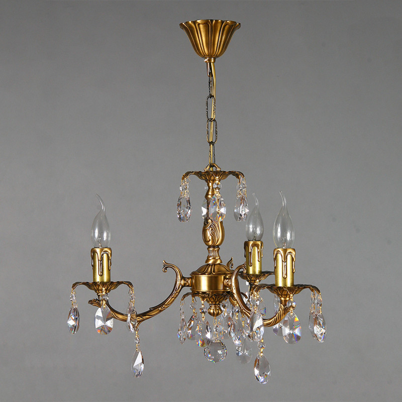Подвесная люстра AMBIENTE by BRIZZI Benisa 2226/3 AB Tear Drop