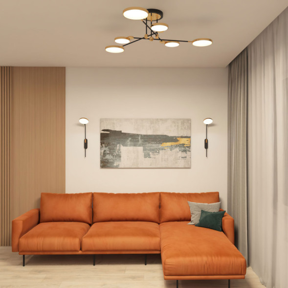 Люстра на штанге Lussole GILBERT LSP-8433