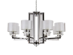 Подвесная люстра Newport 4408+1/C black glossy