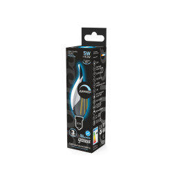 Светодиодная лампа Gauss Filament 104801205-D 5W 220V 450lm E14 белый (дневной)