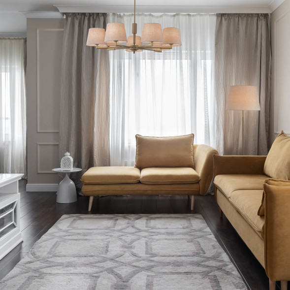 Люстра на штанге FR2057PL-05BG Freya BUTLER