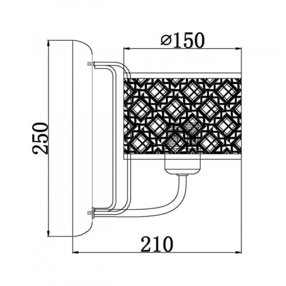 Бра Vele Luce Fillippo VL1983W01