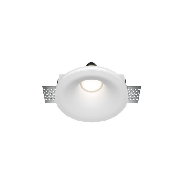 Встраиваемый точечный светильник Maytoni Technical Gyps Modern DL002-1-01-W-1