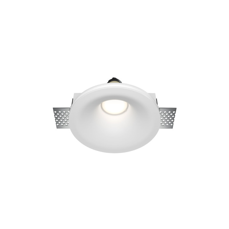 Встраиваемый точечный светильник Maytoni Technical Gyps Modern DL002-1-01-W-1