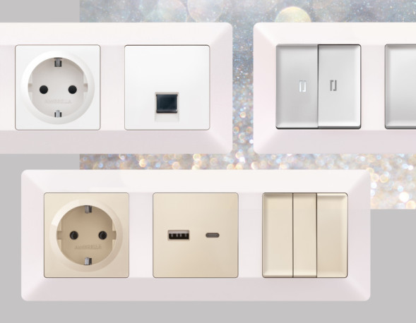 Рамка Ambrella Volt AF110205 ALFA Line