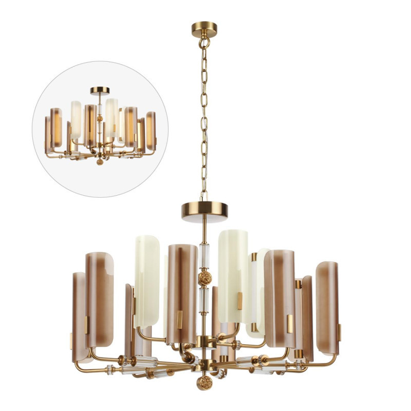 Подвесная люстра 5467/60L Odeon Light Lion