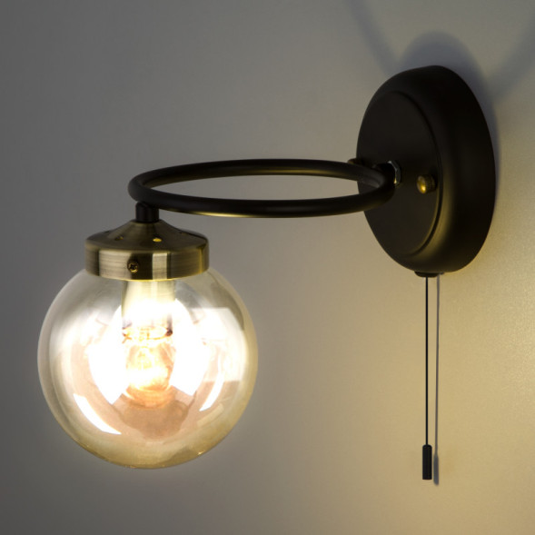 Бра Eurosvet LINK 70104/1 черный