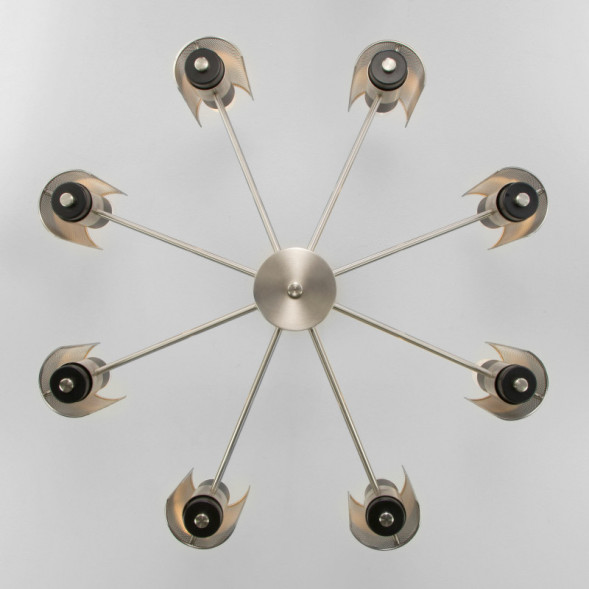 Люстра на штанге Eurosvet Grino 70139/8 никель