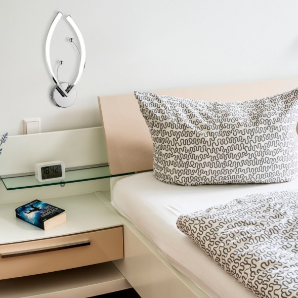 Бра Eurosvet FIONA 90056/1 хром