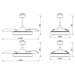 Подвесной светильник Mantra Coin 8216