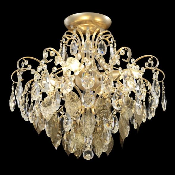 Люстра потолочная Crystal Lux ESMIRALDA PL4 GOLD ESMIRALDA