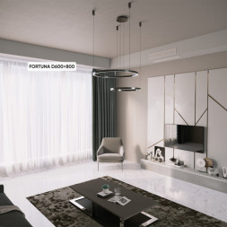 Каскадная люстра Crystal Lux Fortuna FORTUNA SP123W LED BLACK