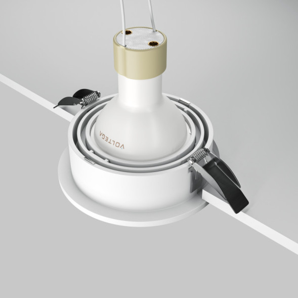 Точечный встраиваемый светильник Maytoni Technical DL113-GU10-01-RD-W ATOM